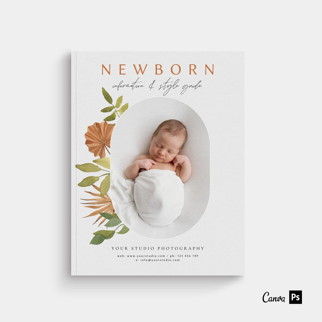 Year To Remember - Newborn Magazine Template-Template-Salsal Design