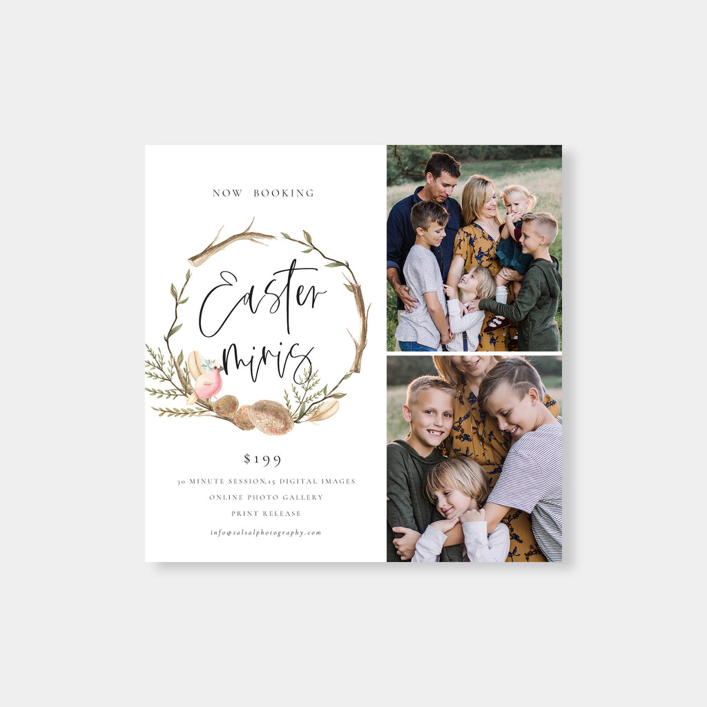 Easter Tree - Easter Mini Session Template-Template-Salsal Design