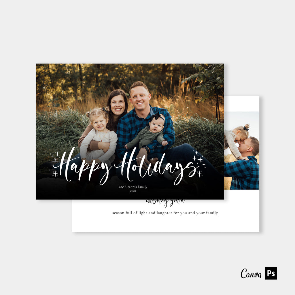 Joyful Memories - Christmas Card Template-Christmas Card-Salsal Design