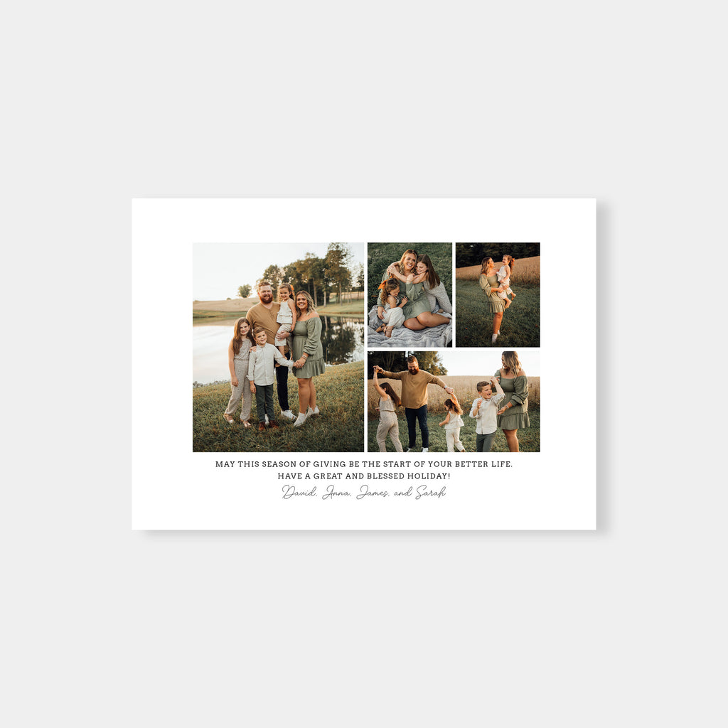 Peace Forever - Holiday Card-Template-Salsal Design