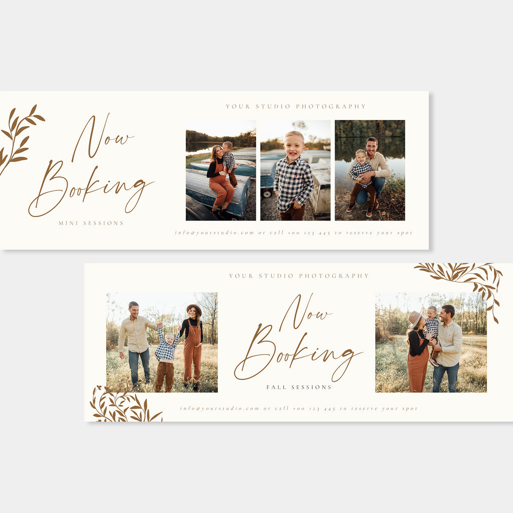 Autumn Booking - Facebook Cover-Template-Salsal Design