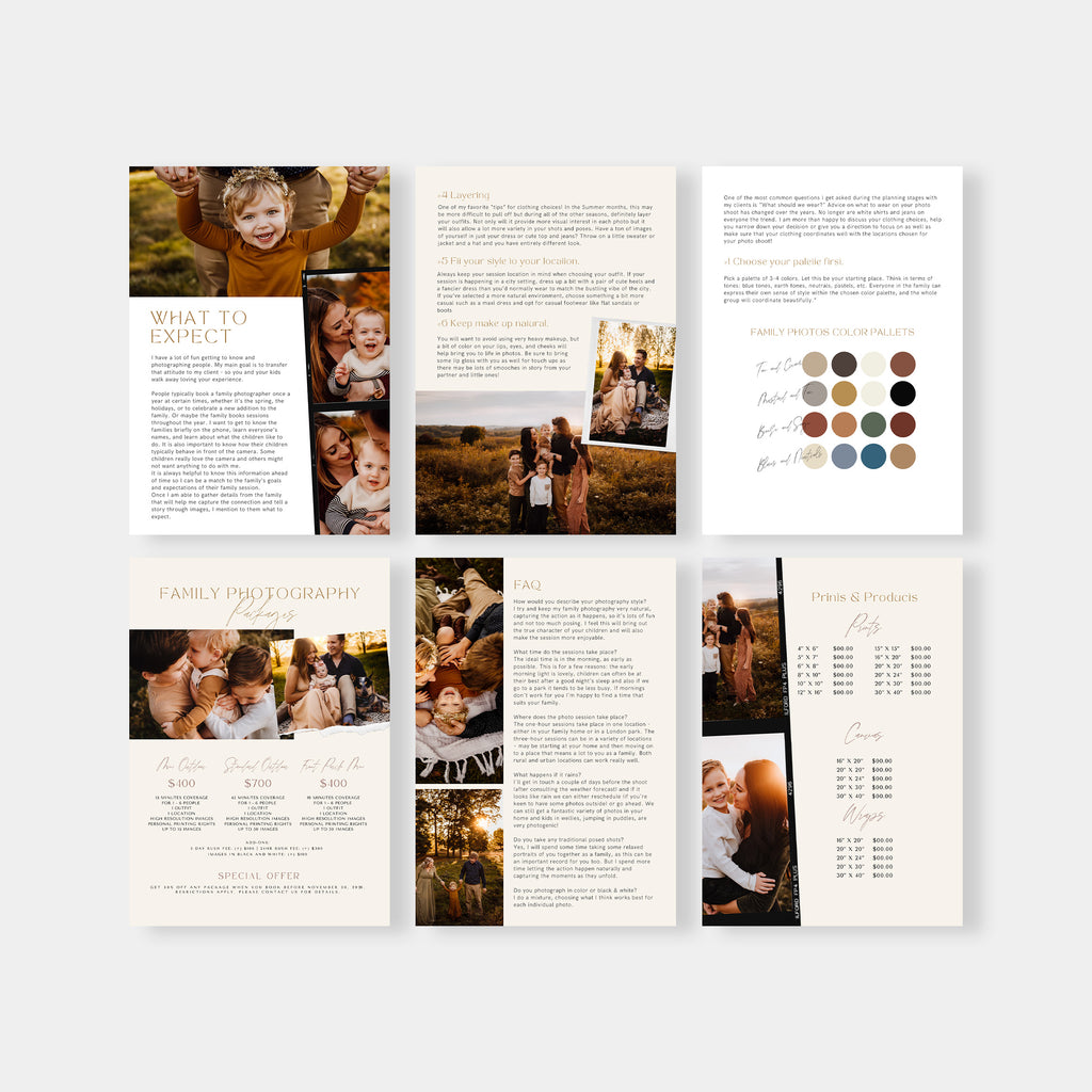 Spatial Love - Style Guide Template-Template-Salsal Design
