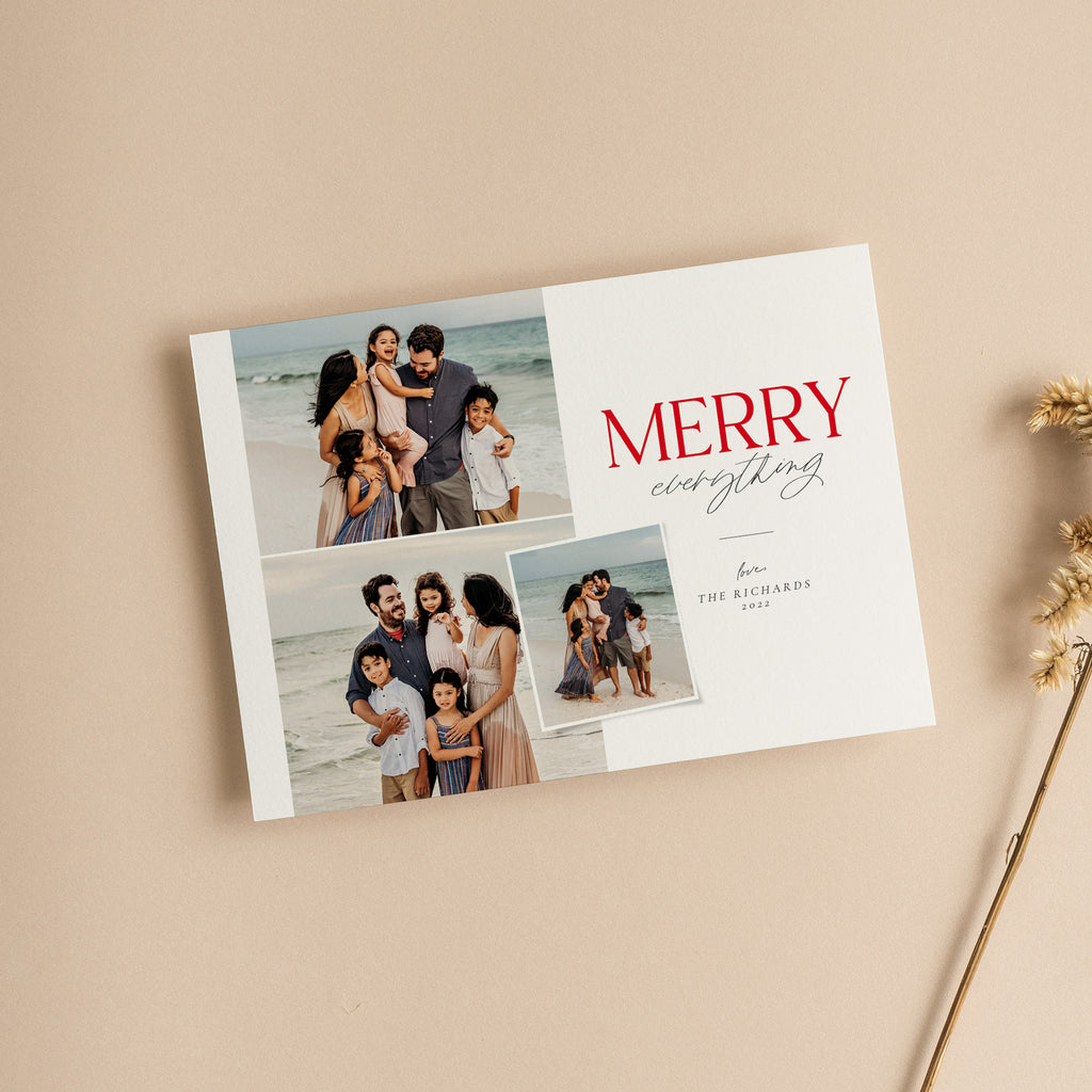 Memorable Moment - Christmas Card Template-Christmas Card-Salsal Design