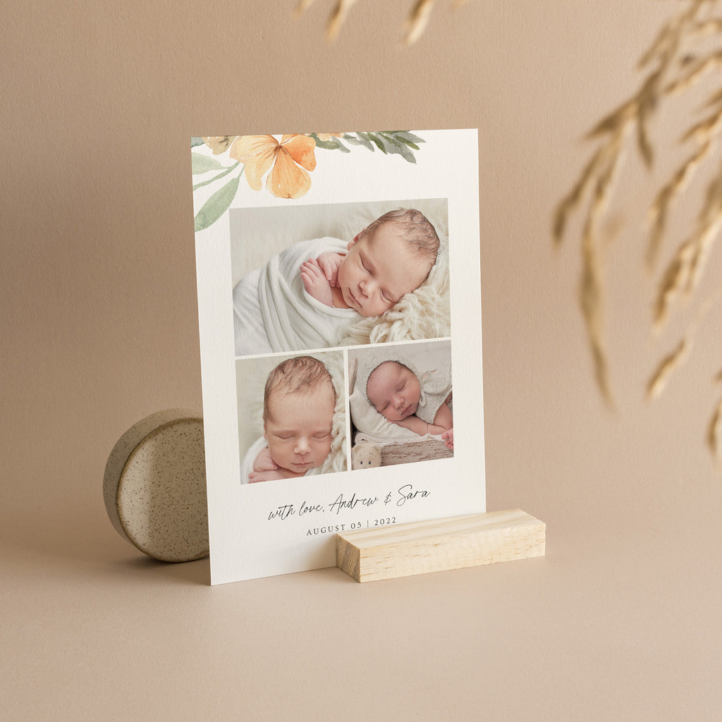 Sweetest Moments - Birth Announcement Template-Template-Salsal Design