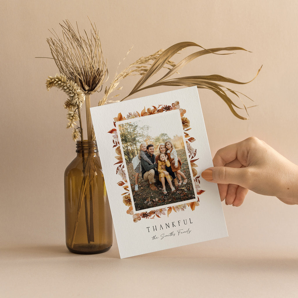 Special Love - Thanksgiving Card-Template-Salsal Design