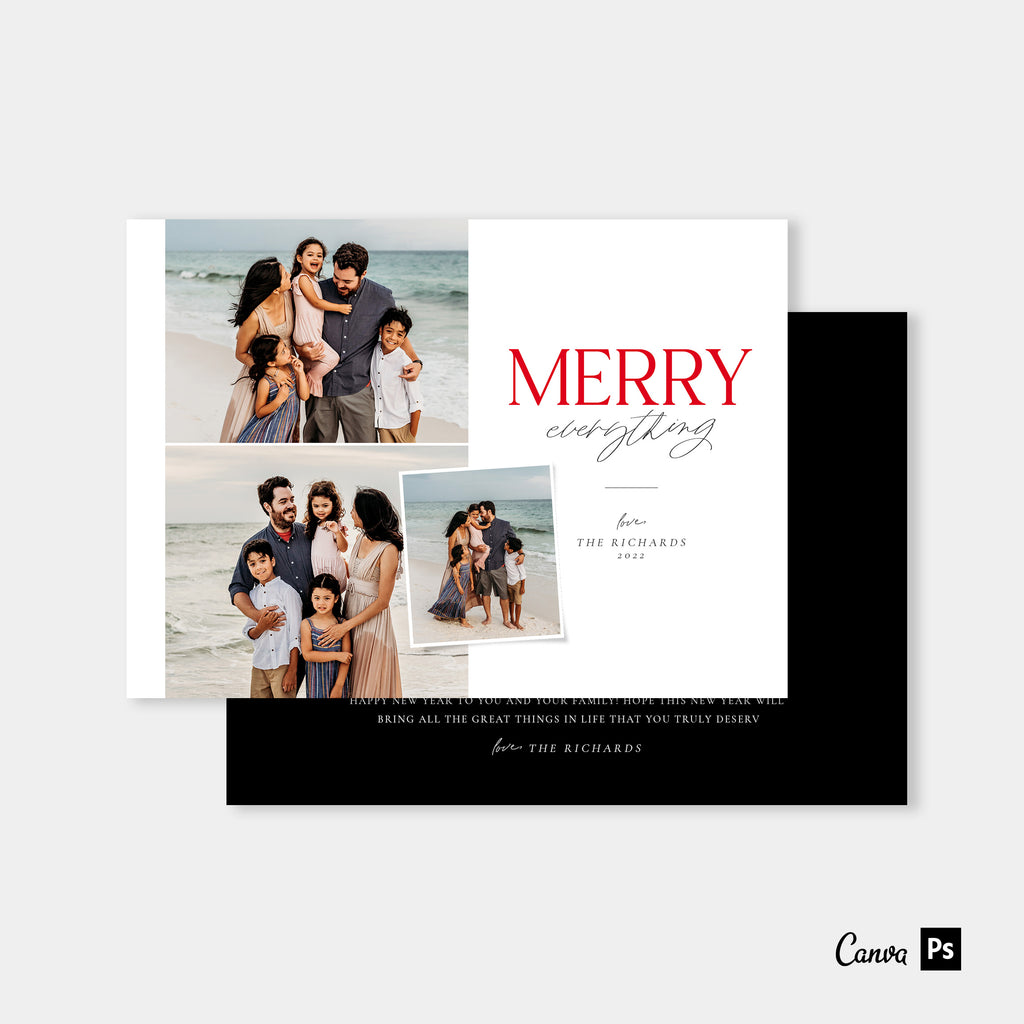 Memorable Moment - Christmas Card Template-Christmas Card-Salsal Design