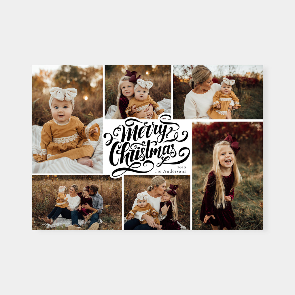 Photo Frame - Christmas Card Template-Template-Salsal Design