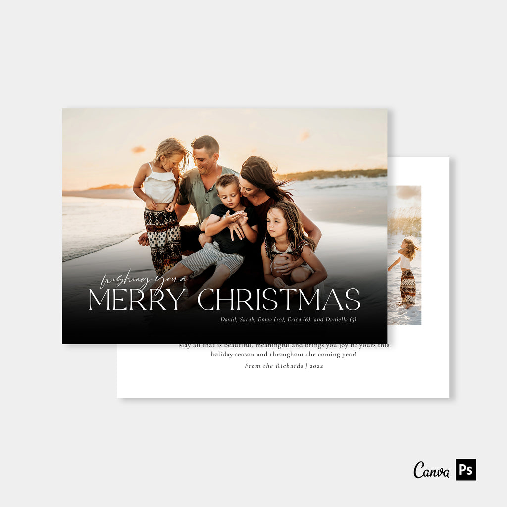 Forever Love - Christmas Card Template-Christmas Card-Salsal Design