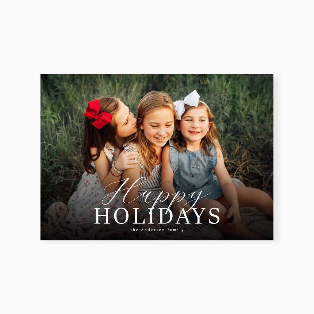 Simple Holiday - Holiday Card Template-Template-Salsal Design