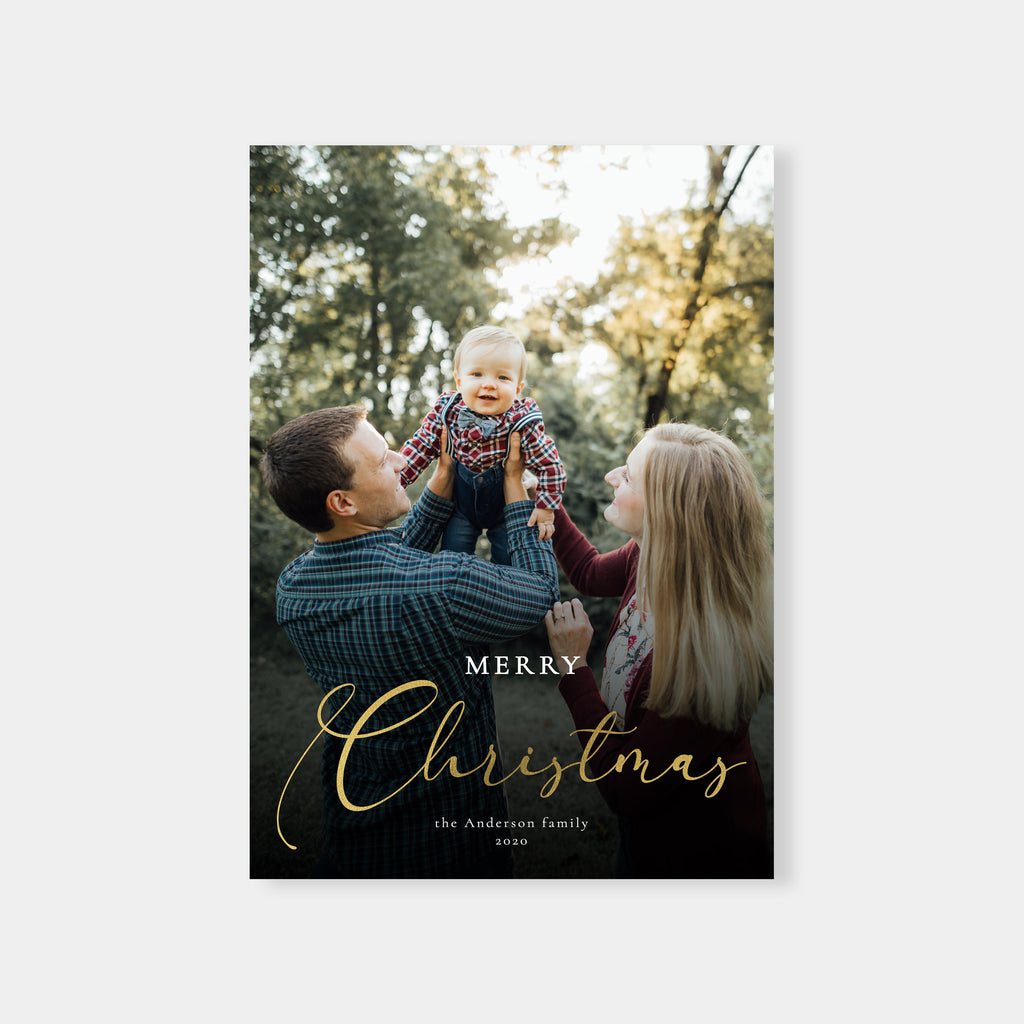 Warm Wishes - Christmas Card Template-Template-Salsal Design