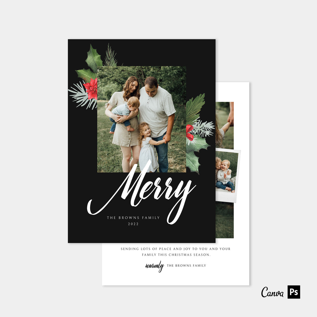 Timeless - Christmas Card Template-Christmas Card-Salsal Design