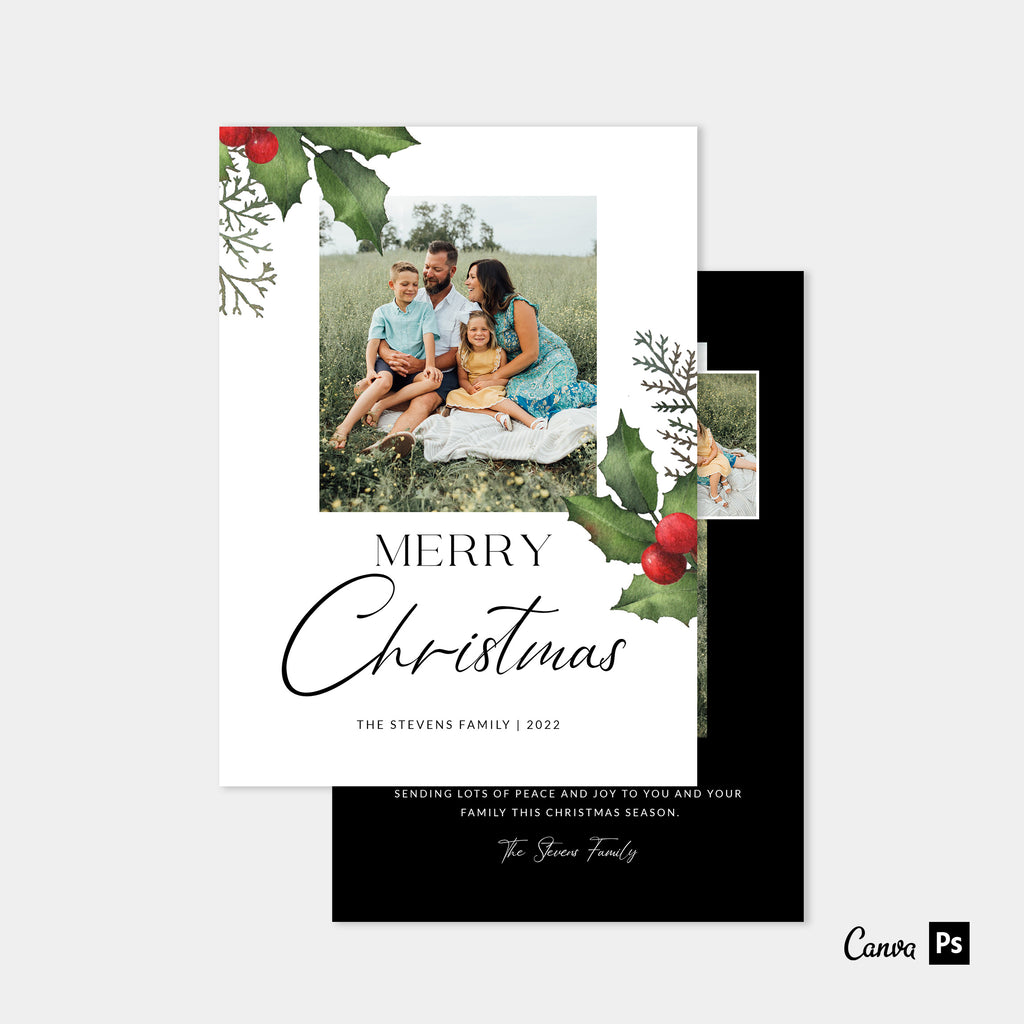 Shining Day - Christmas Card Template-Christmas Card-Salsal Design