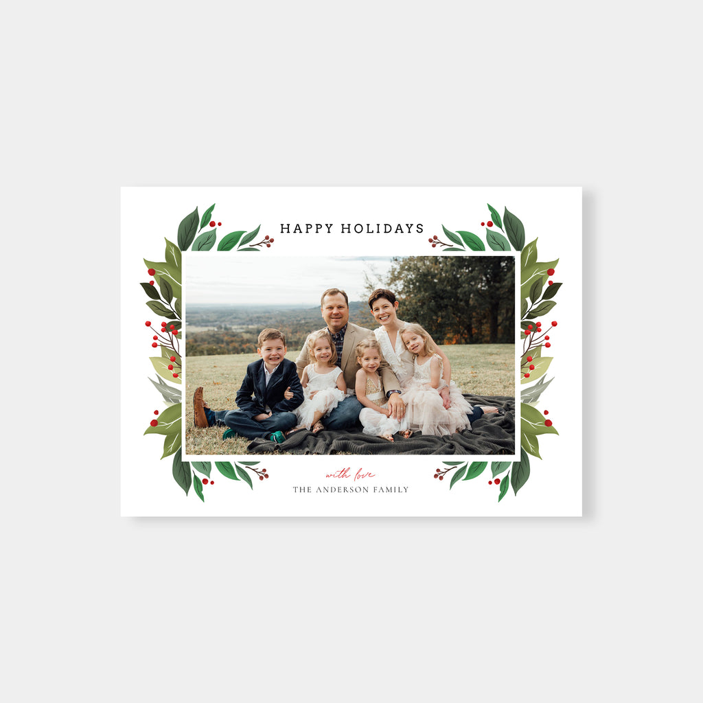 Chic Holiday - Holiday Card-Template-Salsal Design