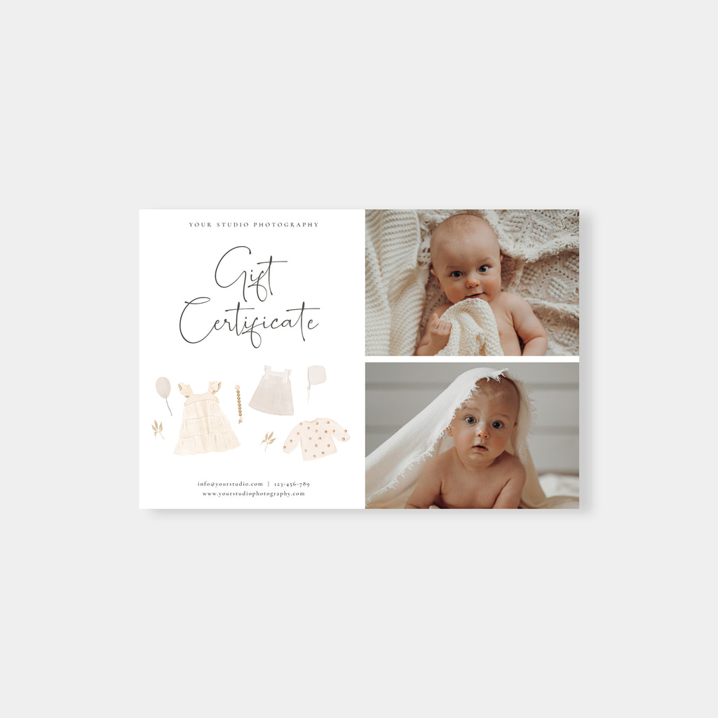 Love Gift - Photographer Gift Certificates Template-Template-Salsal Design