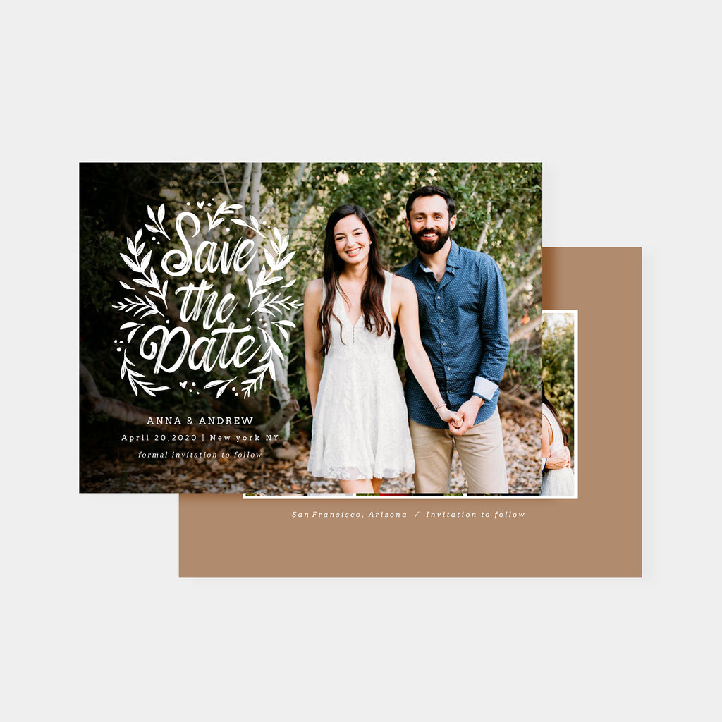 Forest Love - Save The Date-Template-Salsal Design