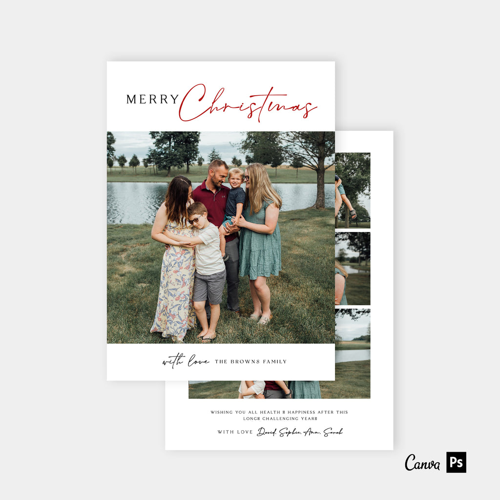 Peace To All - Christmas Card Template-Template-Salsal Design