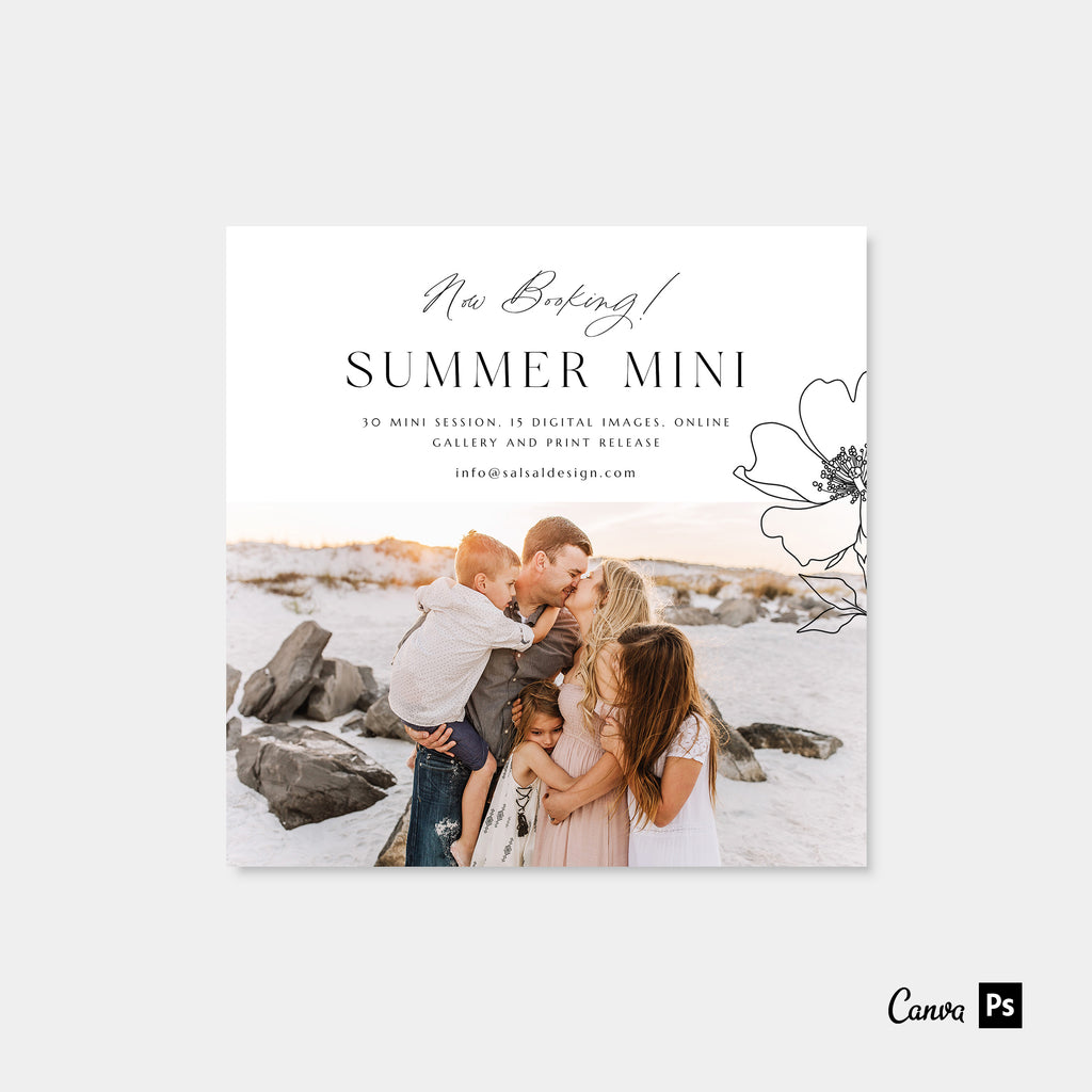 Memories - Summer Mini Session Template-Template-Salsal Design