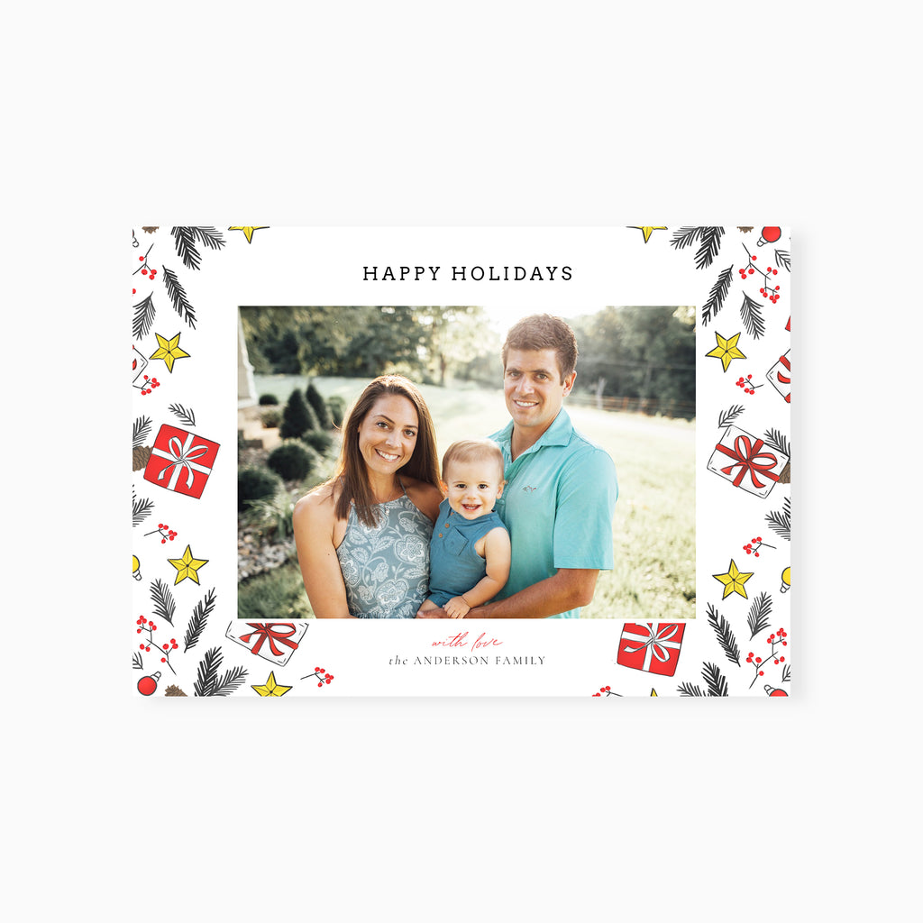 Great Love - Holiday Card Template-Template-Salsal Design