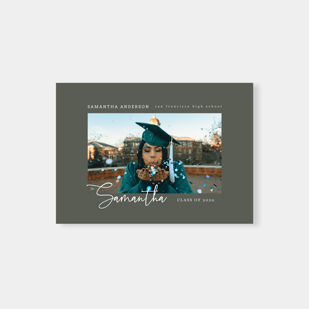 My Year - Graduation Announcement Template-Template-Salsal Design