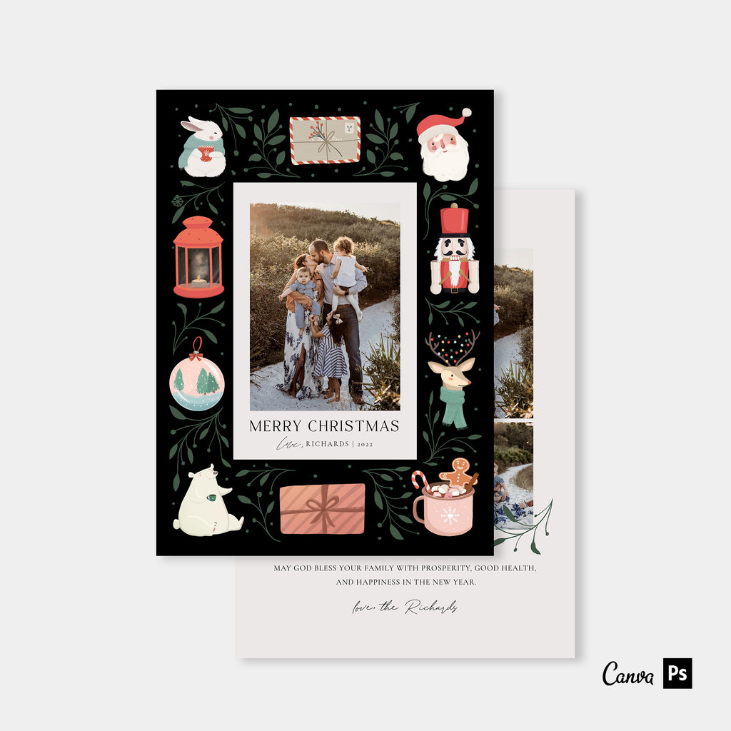 Sweetest Memory - Christmas Card Template-Christmas Card-Salsal Design