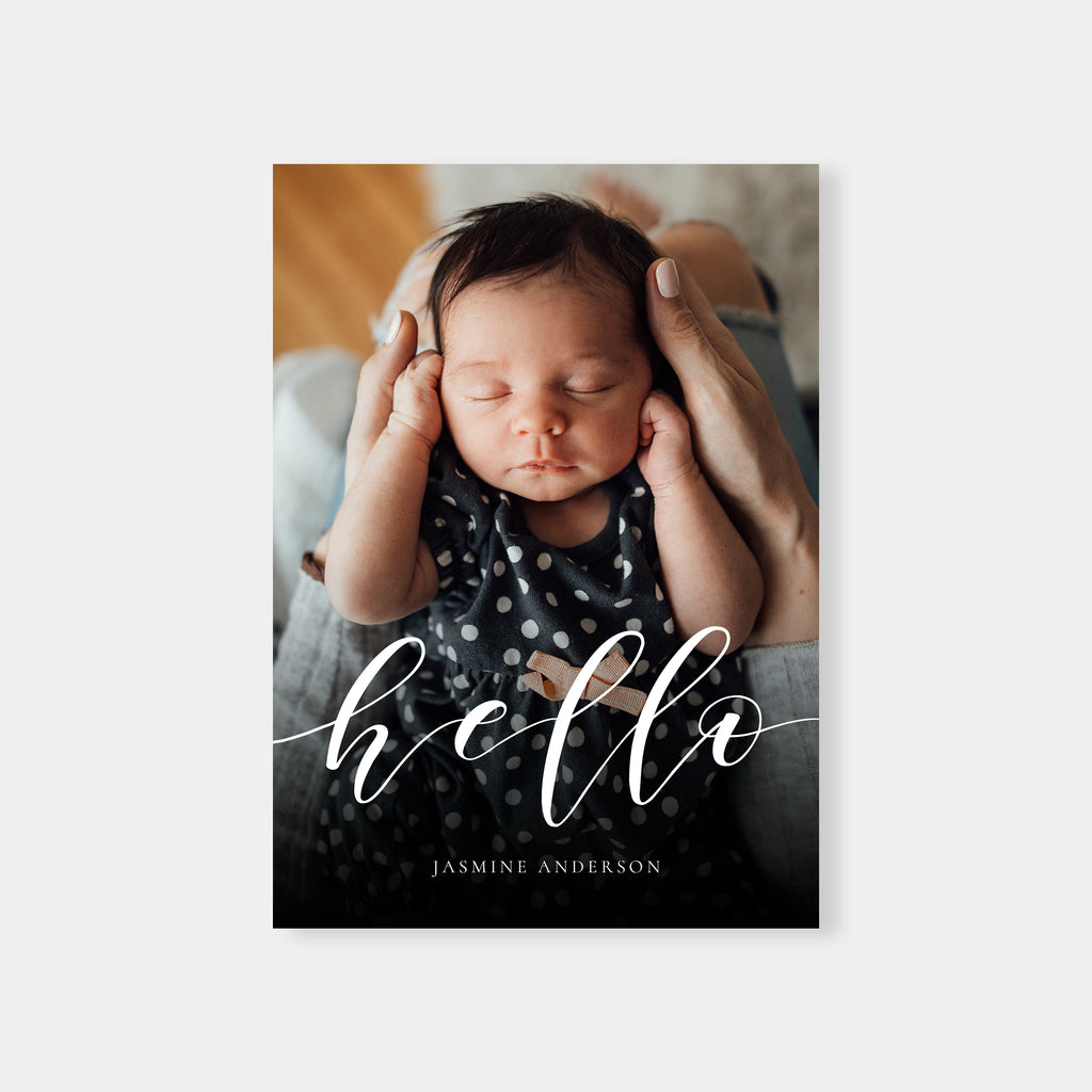 Little Baby - Birth Announcement Template-Template-Salsal Design