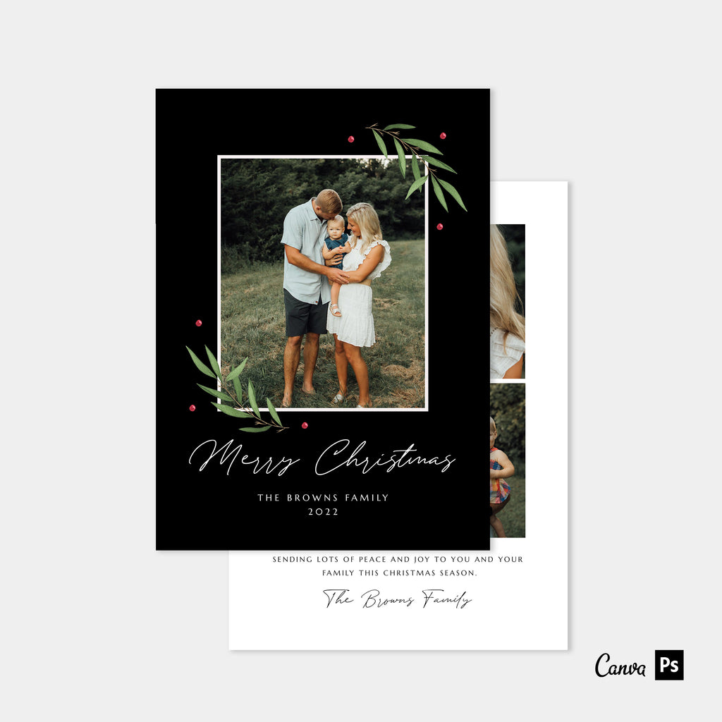 Gift of Love - Christmas Card Template-Christmas Card-Salsal Design