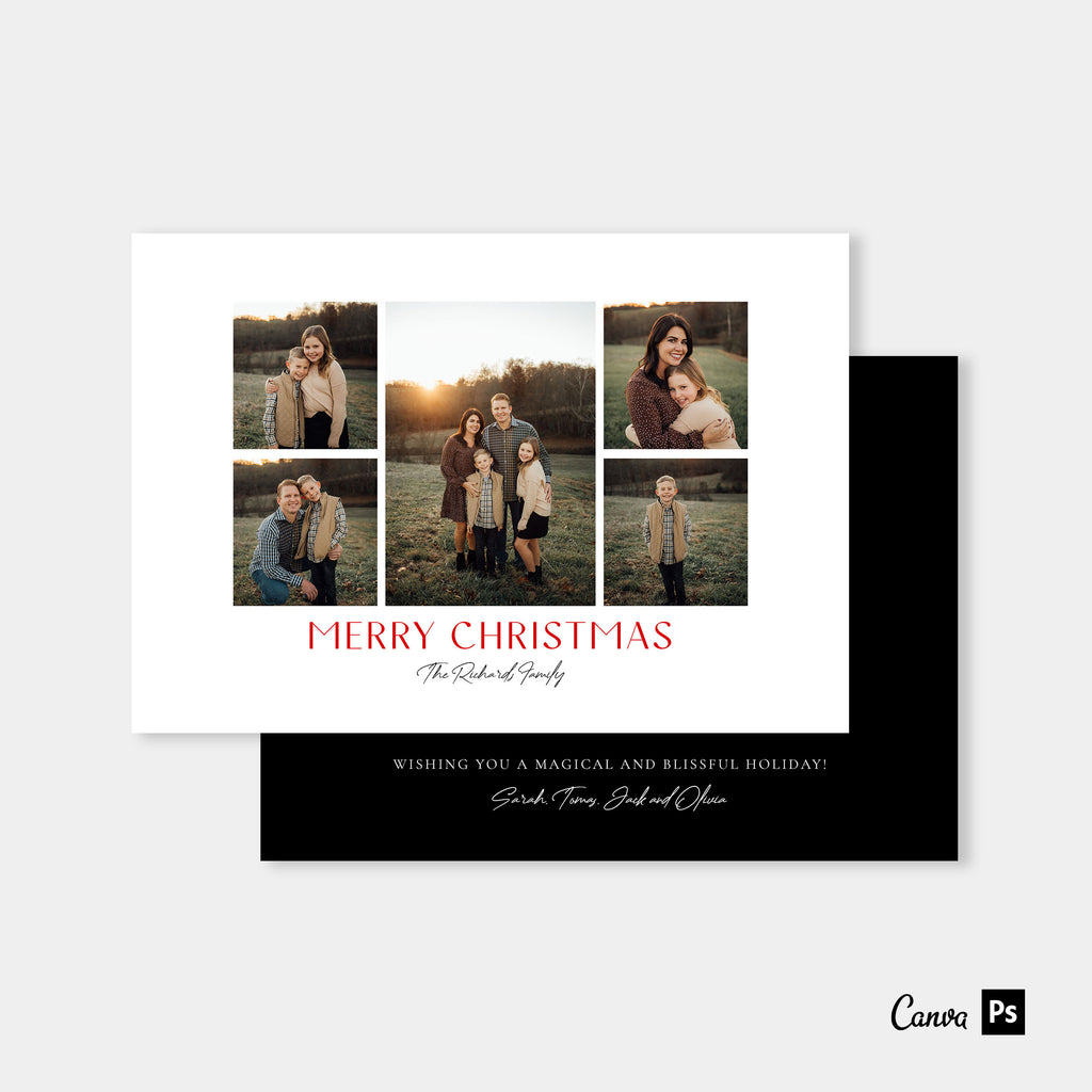 Love Story - Christmas Card Template-Christmas Card-Salsal Design