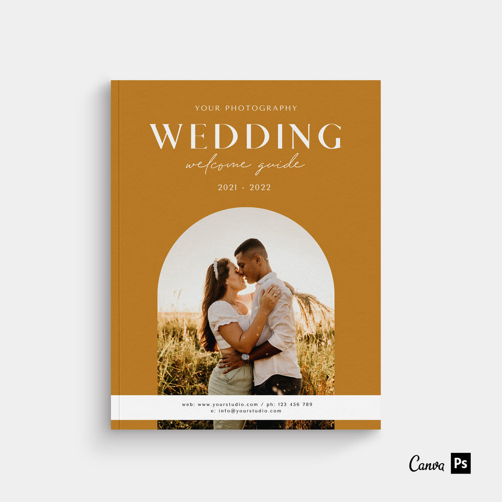 Golden Arc - Wedding Magazine Template-Template-Salsal Design