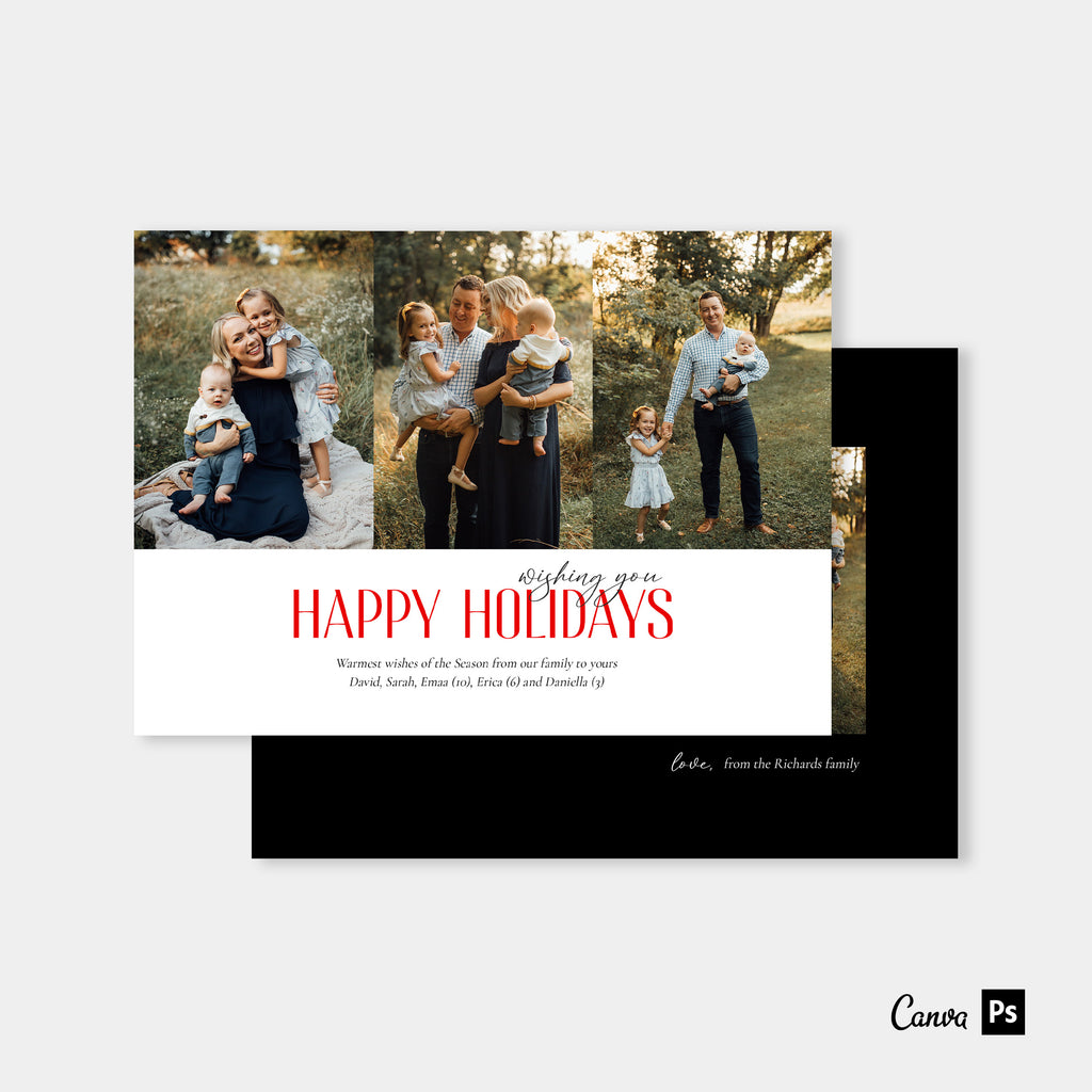 Cheers - Christmas Card Template-Christmas Card-Salsal Design