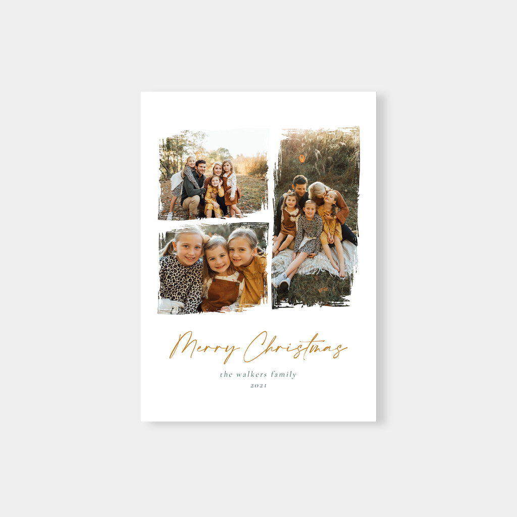 Happy Family - Christmas Card Template-Template-Salsal Design