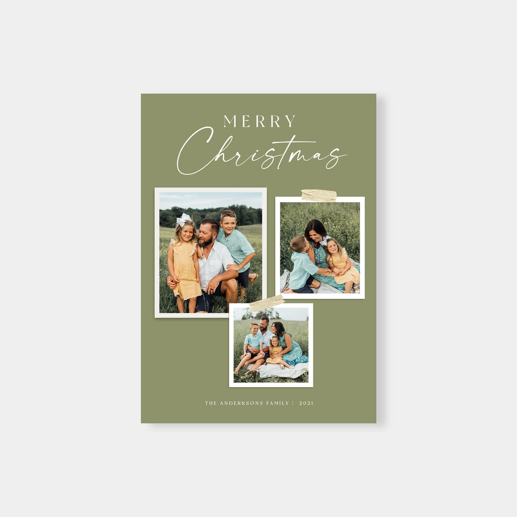 Simply Beautiful - Christmas Card Template-Template-Salsal Design