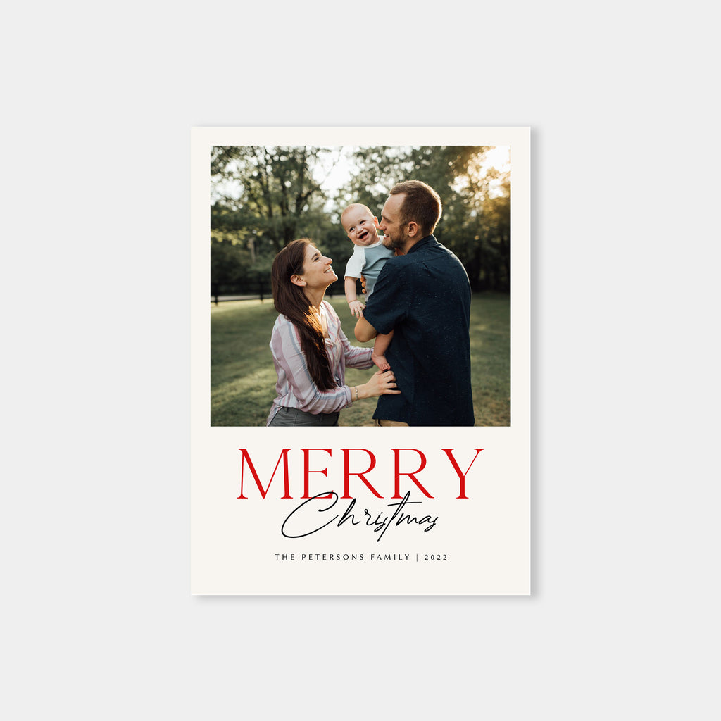 Happiness - Christmas Card Template-Christmas Card-Salsal Design