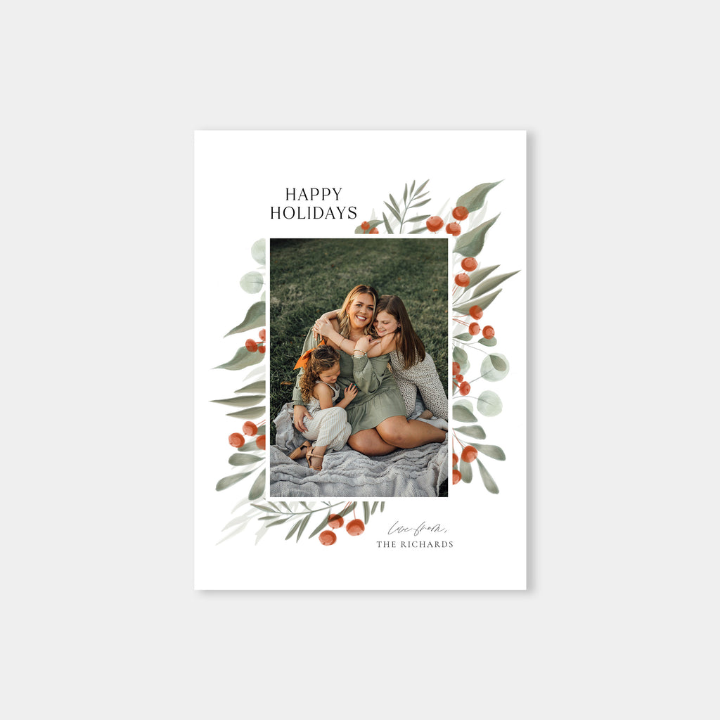 Side By Side - Christmas Card Template-Christmas Card-Salsal Design