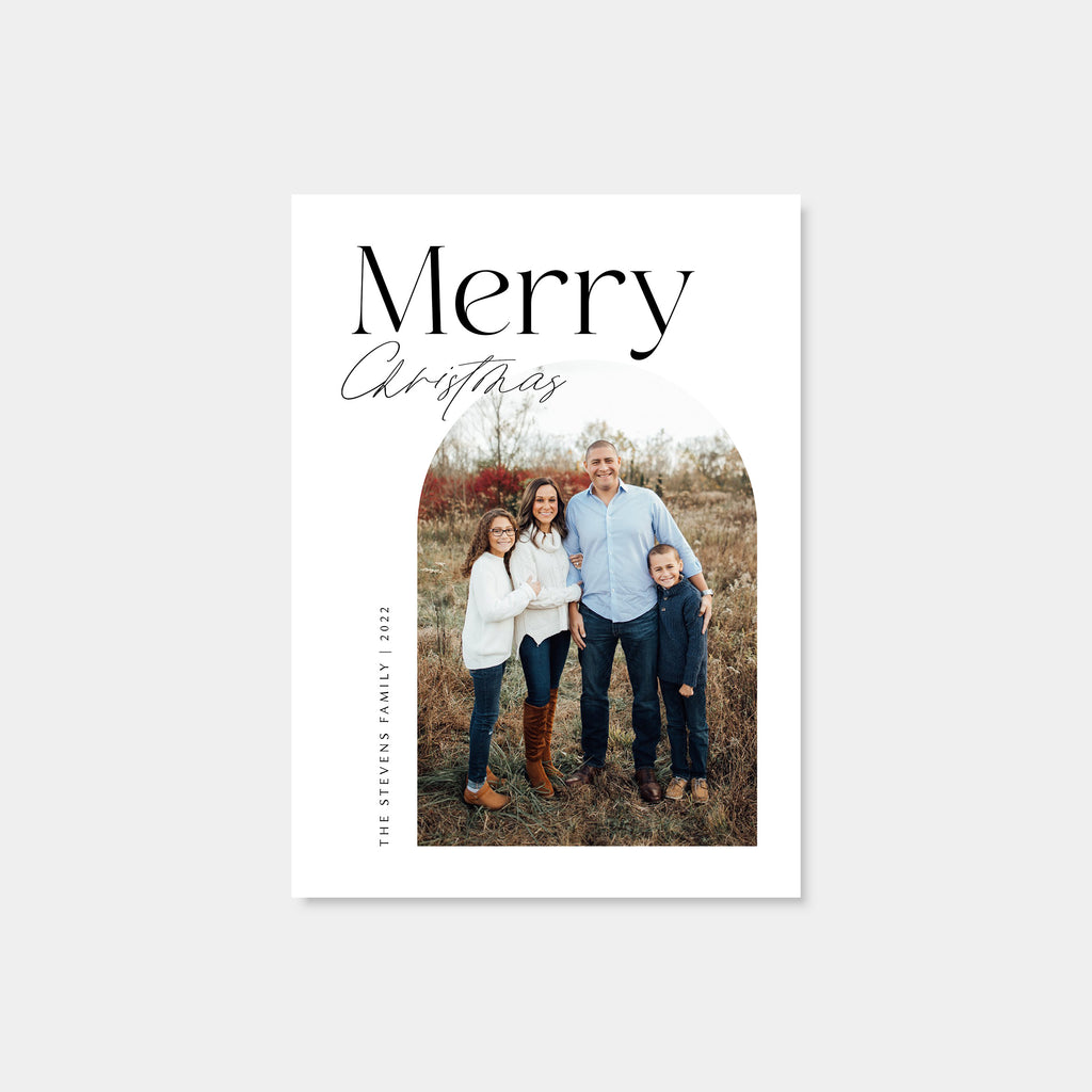 Spatial Love - Christmas Card Template-Christmas Card-Salsal Design