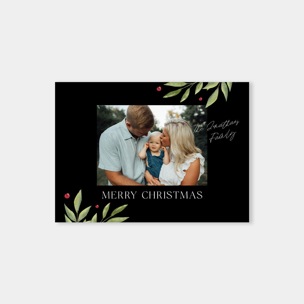 Happy Little One - Christmas Card Template-Christmas Card-Salsal Design