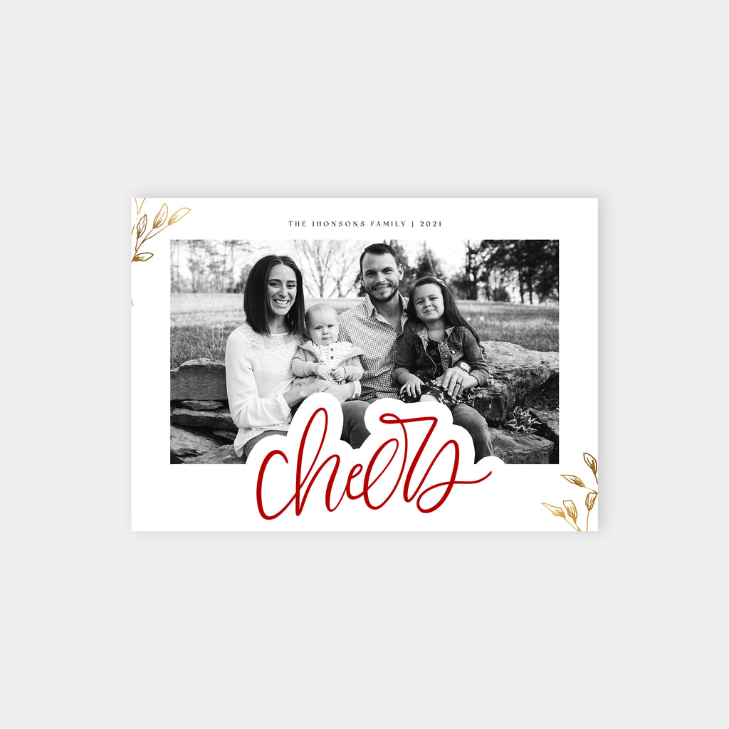 Cheers Together - Christmas Card Template-Template-Salsal Design