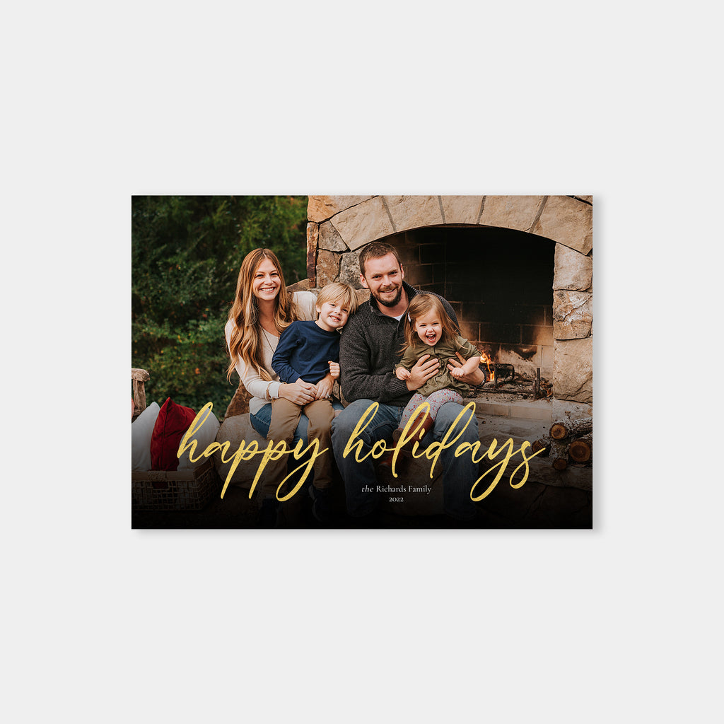 Shining Year - Christmas Card Template-Christmas Card-Salsal Design