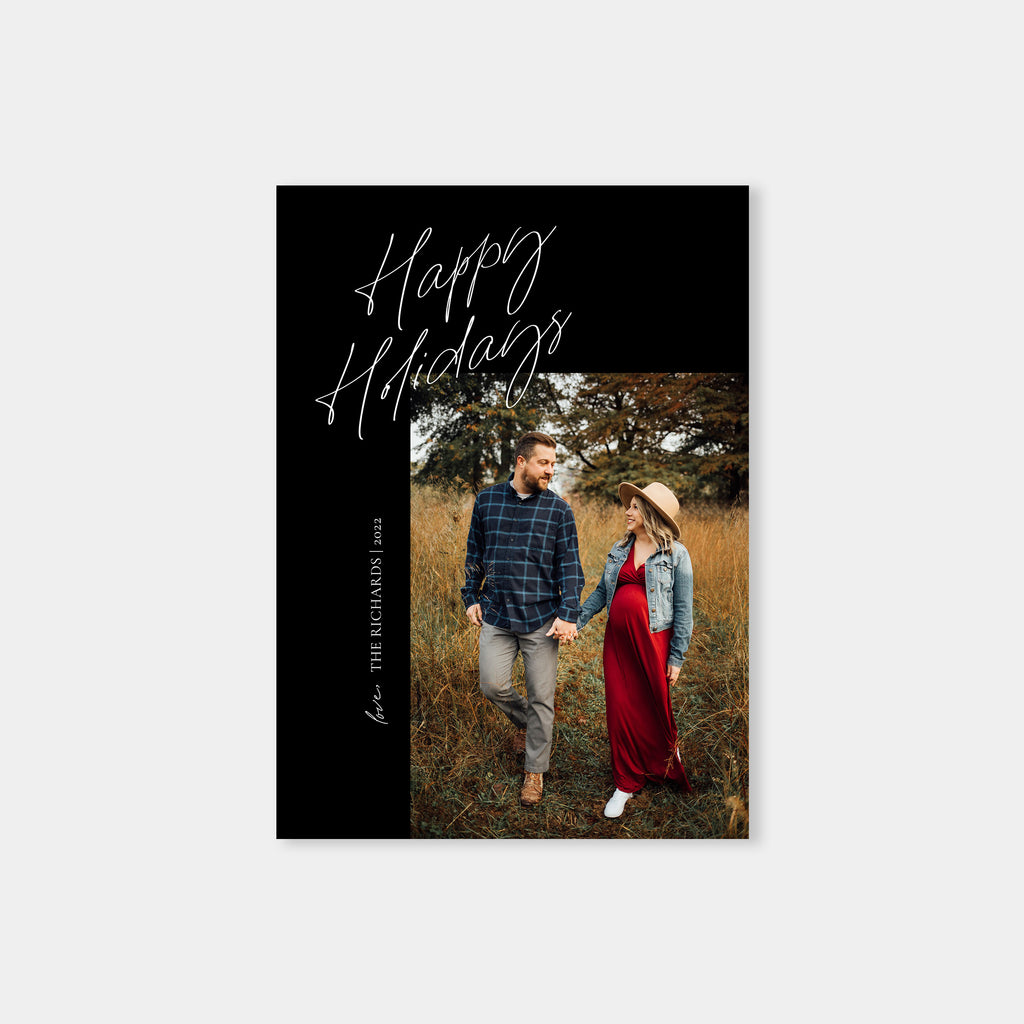 Happy Family - Christmas Card Template-Christmas Card-Salsal Design