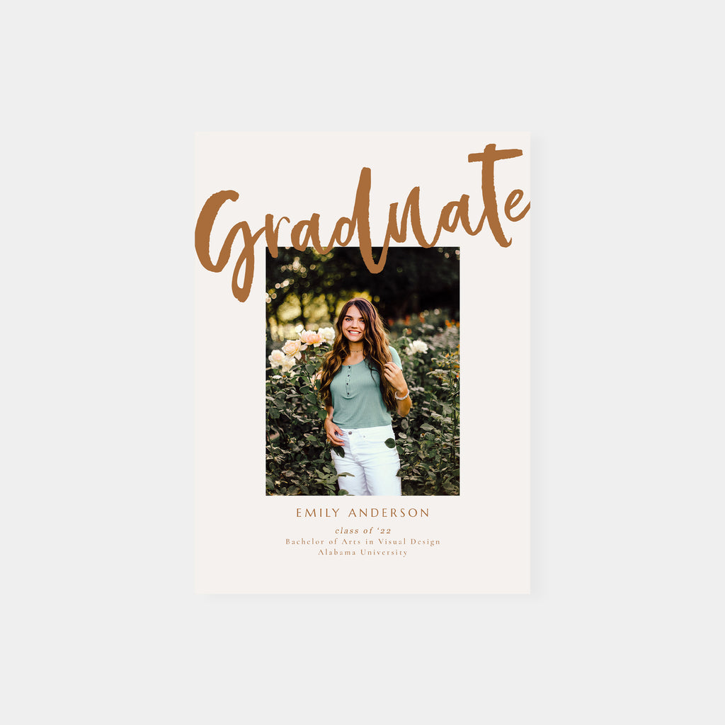 Layered Collage - Graduation Announcement Template-Template-Salsal Design