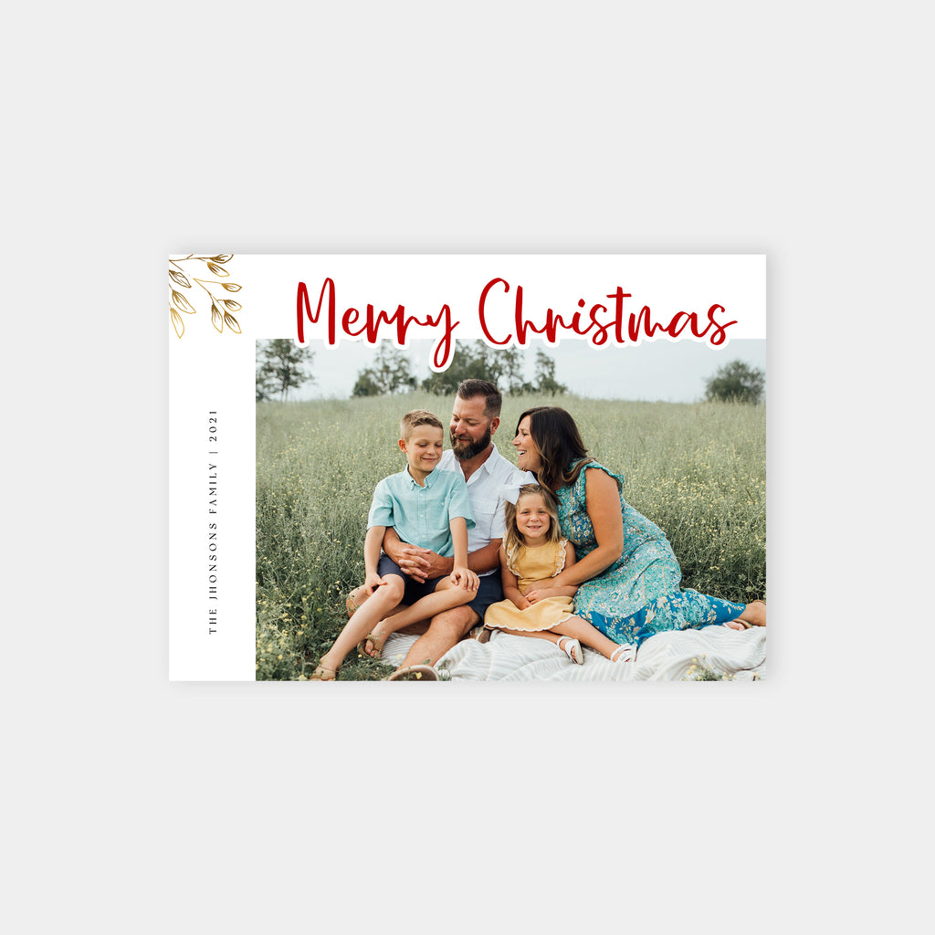 Celebrate The Joy - Christmas Card Template-Template-Salsal Design