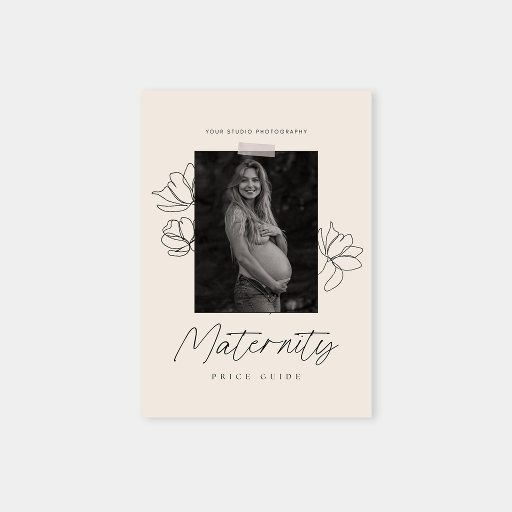 New One - Maternity Photography Price Guide Template-Template-Salsal Design