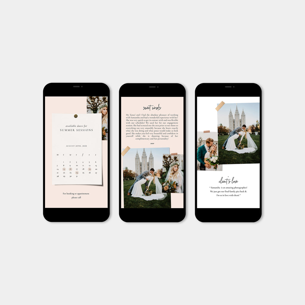 Amanda - Wedding Instagram Story-Template-Salsal Design