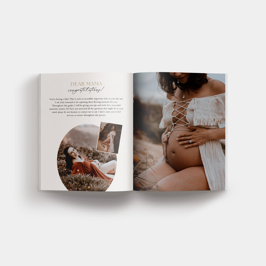 Sweetest Moments - Maternity Style Guide Template-Template-Salsal Design