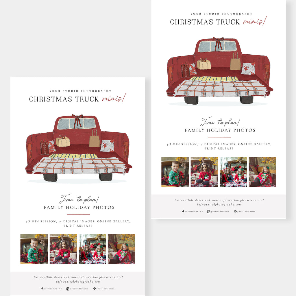 Festive Truck - Christmas Email Marketing-Template-Salsal Design