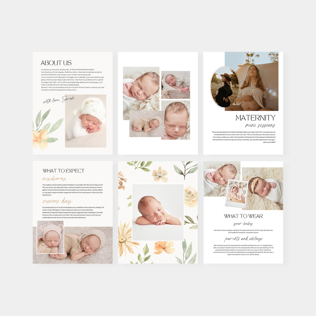 Joyful - Newborn Magazine Template-Template-Salsal Design