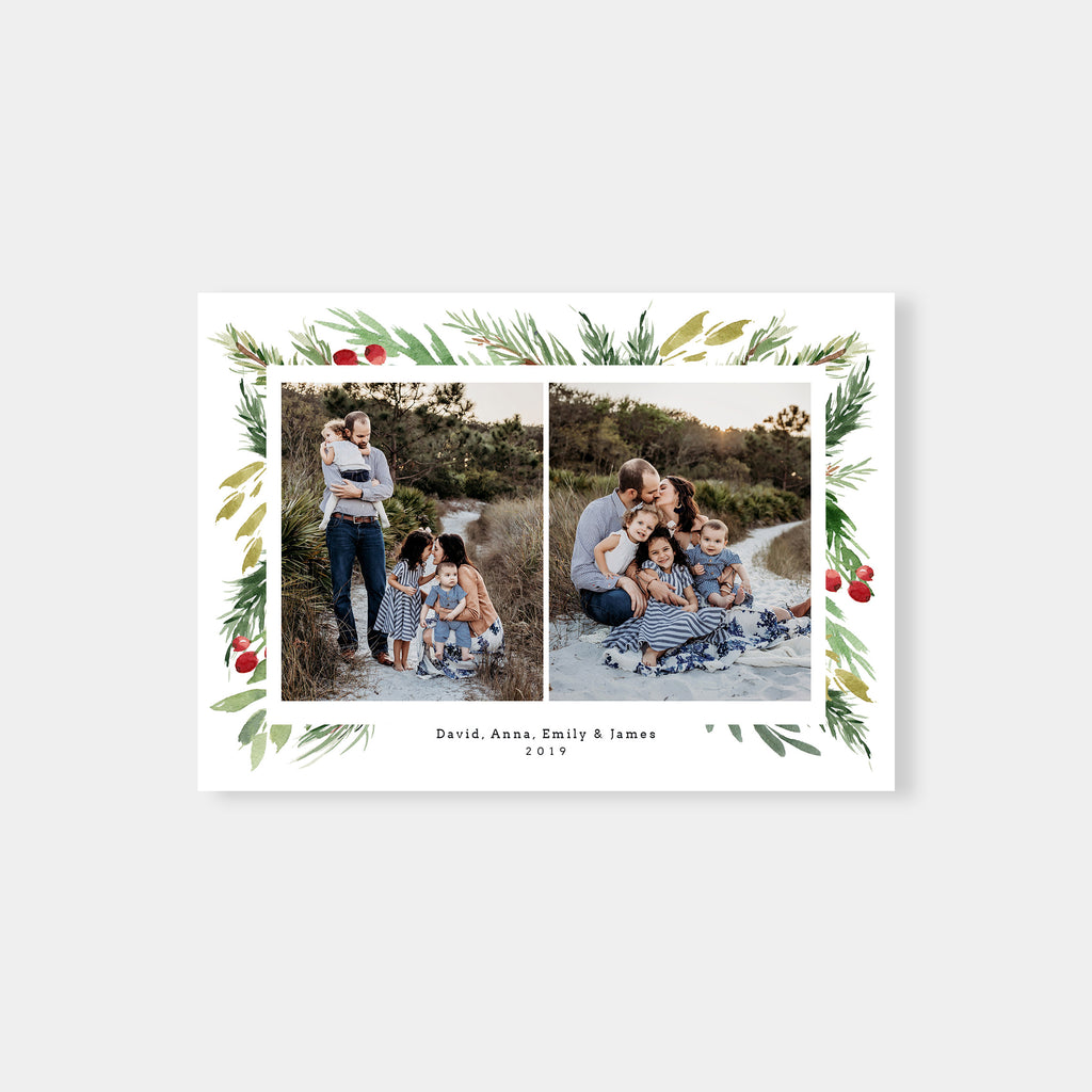 Anna - Christmas Card Template-Template-Salsal Design
