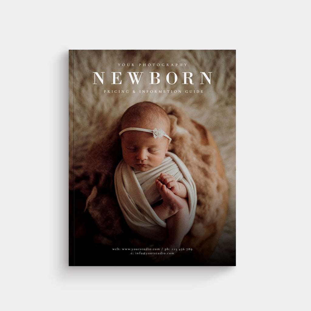 Sunrise - Newborn Magazine Template-Template-Salsal Design