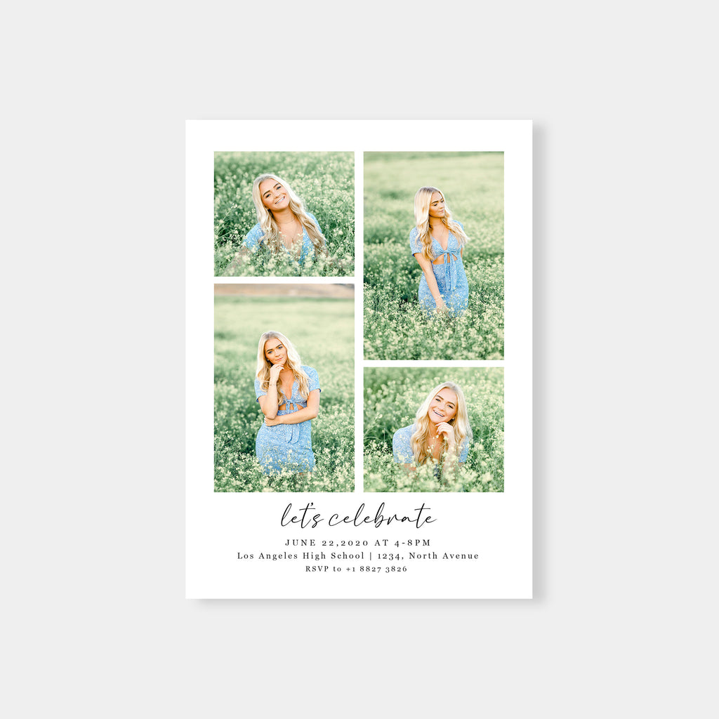 The Amazing Year - Graduation Announcement Template-Template-Salsal Design