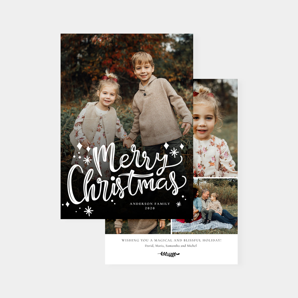 Merry Overlay - Christmas Card Template-Template-Salsal Design