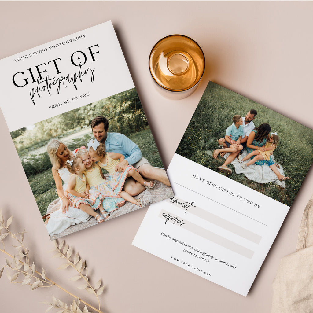 Amazing Moments - Photographer Gift Certificates Template-Template-Salsal Design